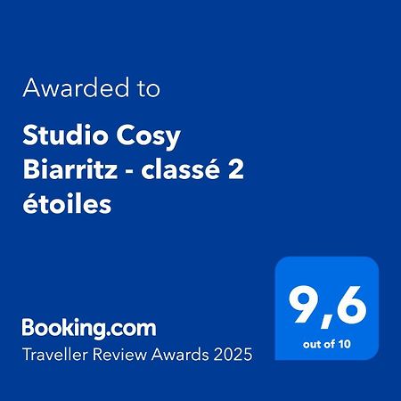 Studio Cosy Biarritz - Classe 2 Etoiles Exterior photo